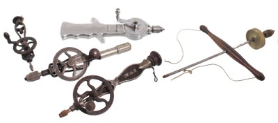 Assorted Makers: Five Clean & Unus. Hand Drills
