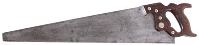 Henry Disston & Sons, Philadelphia, Pennsylvania, No. D 15: W.W. I Era Etched "Victory" Saw