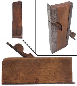 Unmarked: Iron Faced Sole Dovetail Plane