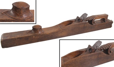 Unmarked: Carved European Jointer Plane