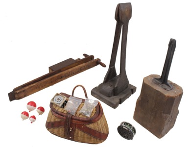 Unmarked: Set Of Early R'wood Hdl. Carbon Scrapers