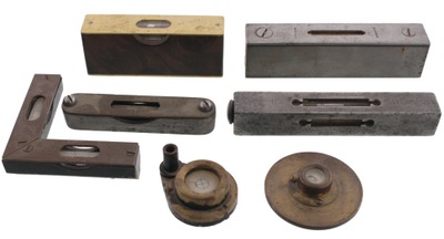 Assorted Makers: Lot Of Seven Small Size Levels