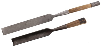 Assorted Makers: Two Extra Long Blade Edge Tool
