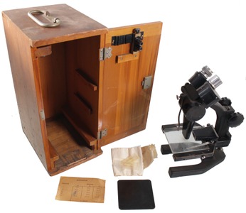 Bausch & Lomb, Rochester, New York: Extra Clean Binocular Microscope