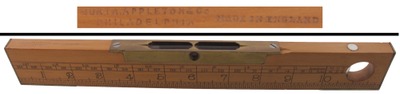 Unmarked: Unused Boxwood Rule And Level