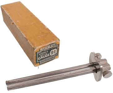 Stanley Rule & Level, No. 91: Double Beam Marking Gauge