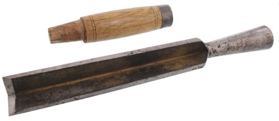 John Pritzlaff Hdwe. Company, Milwaukee, Wisconsin: Unused 1" Heavy Socket Corner Chisel