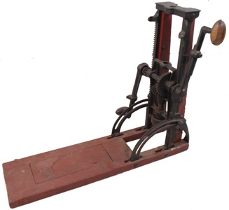 Ajax: Cast Iron Adjustable Boring Machine