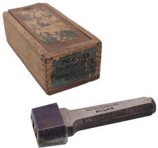Henry Disston & Sons, Philadelphia, Pennsylvania, No. 2: "Conqueror" Saw Swage