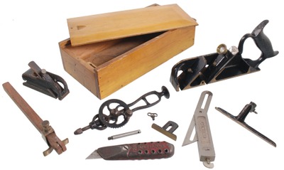 Assorted Makers: Lot Of Clean & Usabl Woodworking Tools