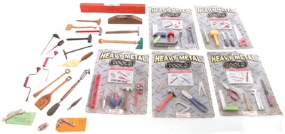 Assorted Makers: Miniature Hand Tools Opportunity Lot