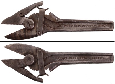Richards Manufacturing Company, Aurora, Illinois: 8" " Shark" Wrench