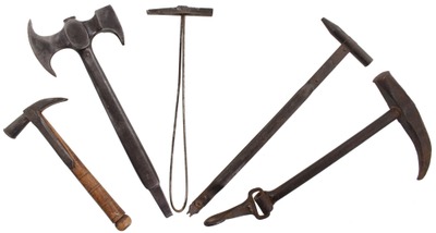 Assorted Makers: Five Clean Small Size Hammers