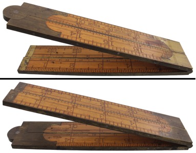 Stanley Rule & Level, No. 78 1/2: Two Foot, Four-Fold Folding Rule