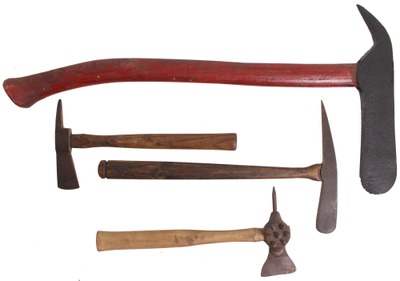 Assorted Makers: Four Ice Related Edge Tool