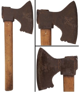 Unmarked: Early Dbl. Bevel European Axe