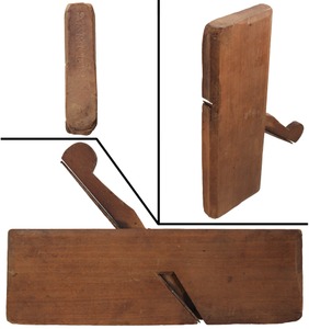 A. Spicer: Early Beech Body Hollow Molding Plane
