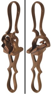 Unmarked: Spectacular Brass Body Spoke Shave