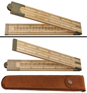 STANLEY (Unmarked), No. 86 1/2: Two Foot/ Four Fold Folding Rule