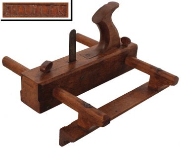 Joseph Field Fuller, Providence, Rhode Island: Rare Bookbinder's Slitting Plow Plane