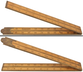 STANLEY (Unmarked), No. 94: Four-Foot/Four-Fold Folding Rule