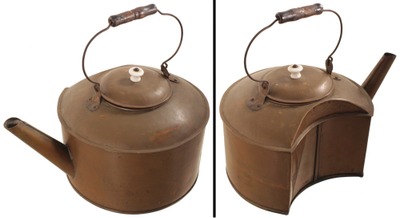 Unmarked: Extra Clean Brass Tea Kettle