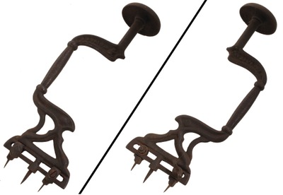 Alfred J. Palmer, Carlton, New York: Cast Iron Washer Cutter Brace