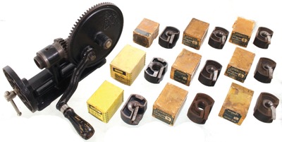 Stanley Rule & Level, No. 77: Hand Crank Dowel Machine