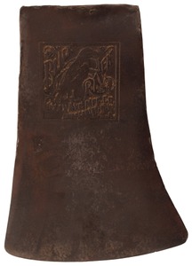 Kelly Axe Manufacturing Company, Charleston, West Virginia: "Black Raven" Brand Double Bit Ax