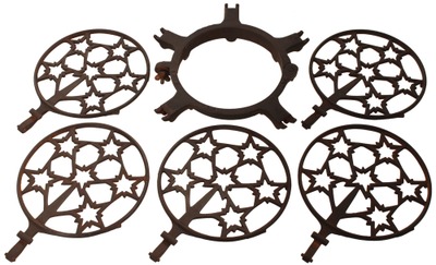 Unmarked: Early Cast Iron Pie Cooling Stand
