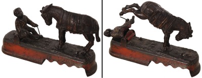 J. & E. Stevens & Company, Cromwell, Connecticut: "Always Did Spise A Mule" Mechanical Ban