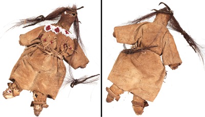 Unmarked: Native American Child's Doll