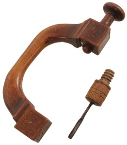 Unmarked: Early Screw-In Bit Bit Brace