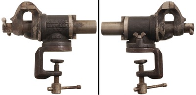Fulton Machine & Vise Company, Lowville, New York, No. 1: Hiram Reed Patent Pivot Jaw Vise