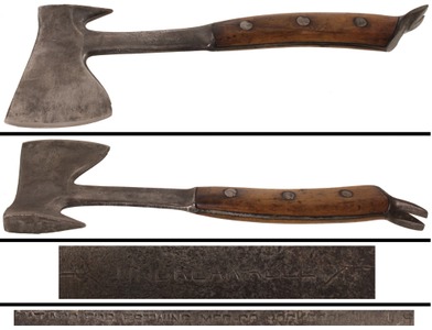 Estwing Manufacturing Company, Rockford, Illinois: Estwing's Patent "Util-Ax" Hatchet