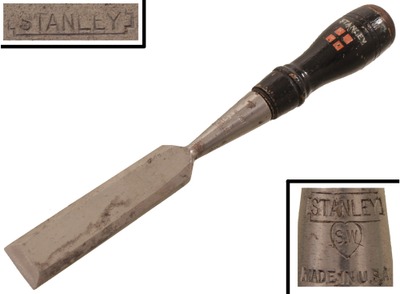 Stanley Rule & Level: "Four Square" 1" Beveldge Chisel