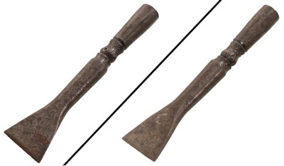 Unmarked: Early Forged Iron Buttonhole Chisel