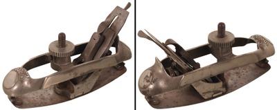 Ohio Tool Company, Auburn, New York, No. O20: Adjustable Compass Metallic Plane
