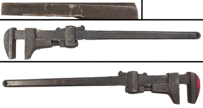 L. & A.G. Coes & Company, Worcester, Massachusetts: Early 38" "Key Lock" Wrench