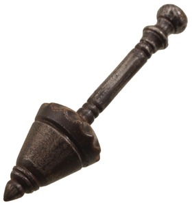 Unmarked: 18th C. Turned Iron Plumb Bob