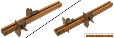 Russell Phillips, Gardiner, Maine: Patented Mortise Marking Gauge