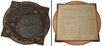 Thomas Whittaker, 2 & 3 Bible House, New York, New York: "Whittaker's Planisphere"