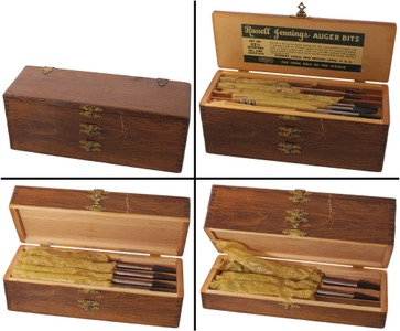 Stanley Tools, No. 32 1/2: Set Of Russell Jennings" Auger Bits