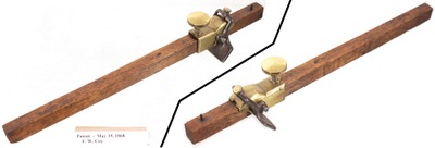 Frederick W. Coy, Boston, Massachusetts: Coy's Patent Marking Gauge