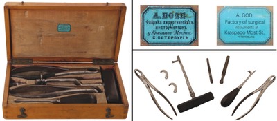 A. God, Kraspago Most Street, St. Petersburg, Russia: Superb Set Of Pre- Sterilization Dental