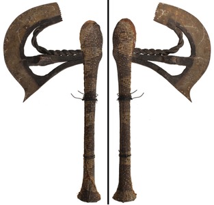 Unmarked: Artfully Hand Forged Tribal Axe