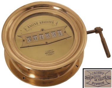Crosby Steam Gage & Valve Company, Boston, Massachusetts: Extra Clean Factory Counting Device