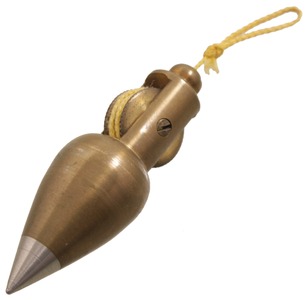 Unmarked: Misc. Model Of "stanley "Patent Plumb Bob