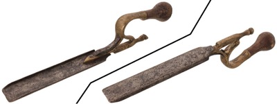Unmarked: Early Hand Forged Farrier's Butteris
