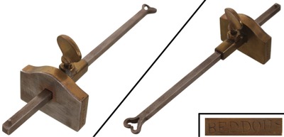 Unmarked: Early Iron & Brass Marking Gauge